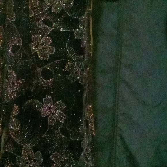 Norton McNaughton Vintage Sparkly Evening Jacket Size 8 - Picture 7 of 10